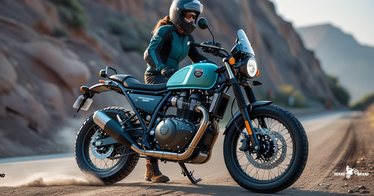 Royal Enfield Scram 440 Dekho Brand